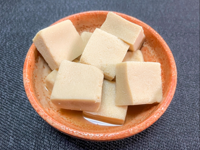 煮浸しに合う他の具材・食材：高野豆腐