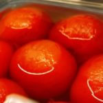 トマトの煮浸しのレシピ！人気めんつゆ＋白だしの簡単なミニプチトマトの作り置き！