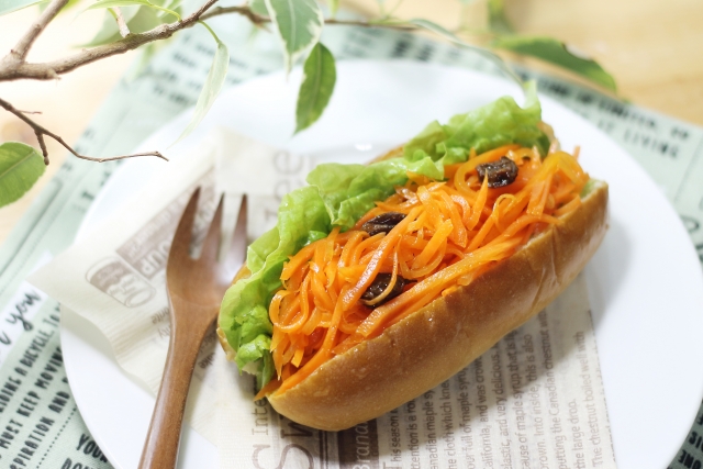 野菜のサンドイッチのおすすめ具材：キャロットラペ