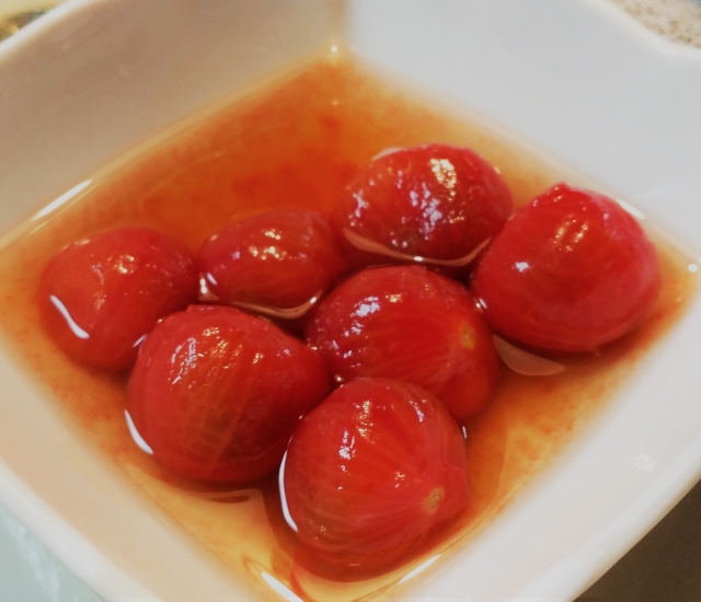 トマトの煮浸しの作り方（合わせ調味料の分量＋白だしとめんつゆレシピ）