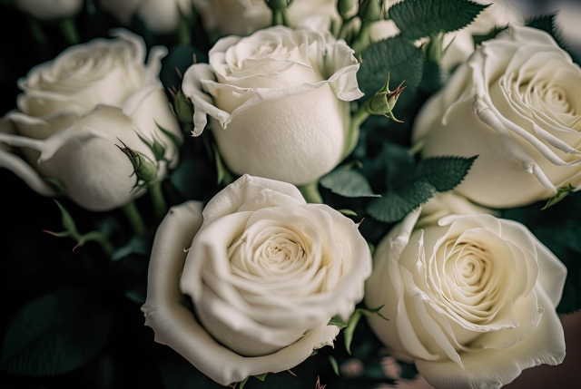 父の日の花の由来：白い薔薇の花をお墓に贈ったことが起源となっている