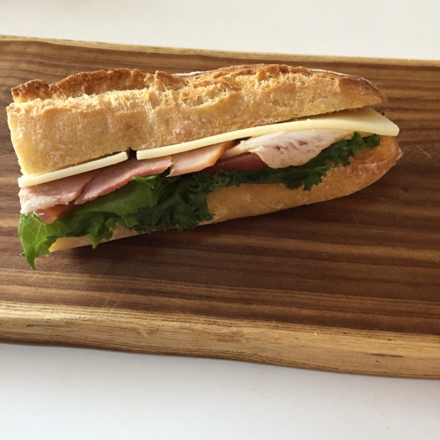 フランスパンの食べ方：パリジャンのトーストの温め直し⇒カスクート