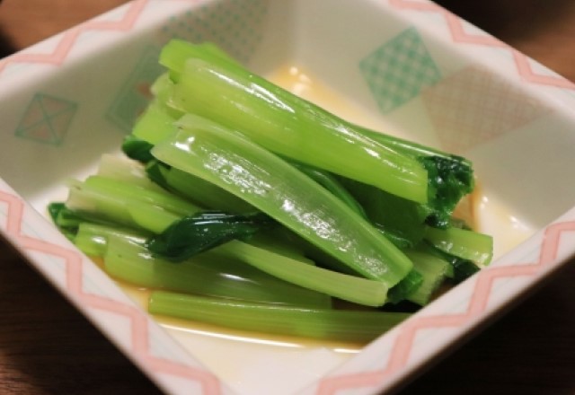 【常温保管】小松菜のおひたしと日持ち期間：常温保管の保存方法