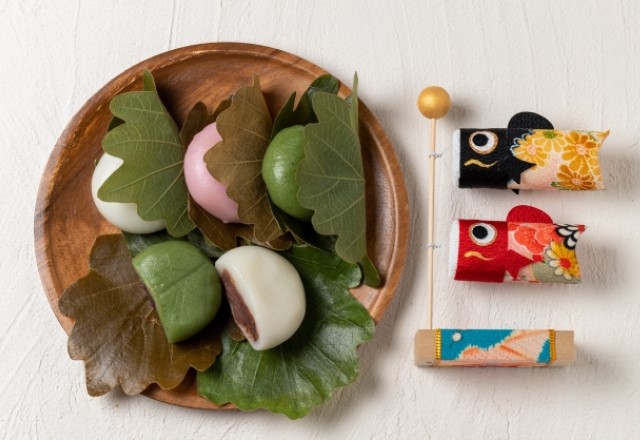 こどもの日のお菓子：関東の柏餅