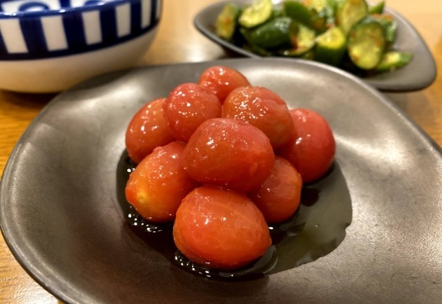 カンタン酢⇒トマトマリネの作り方と『玉ねぎなしのさっぱり味』の人気レシピを紹介