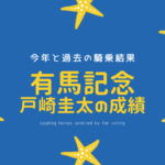 【有馬記念の騎手】2025年の戸崎圭太の騎乗馬！過去の成績は？都市伝説は無！