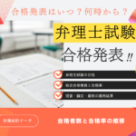【弁理士試験】2025年の合格発表はいつ？資格の合格率（口述・論文・短答試験）