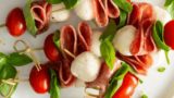 カプレーゼの盛り付け方!生ハムとミニトマトのカプレーゼが超簡単かわいい盛り付け