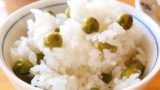 【豆ご飯】2合・3合の黄金比レシピ!白だしと酒の割合と人気の味付けを紹介!