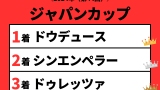 【ジャパンカップ】2024年の結果！払い戻しとレース成績（掲示板内・配当・着順）