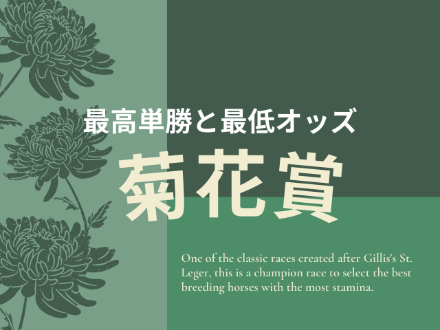 【菊花賞】何番人気が勝ってる？優勝馬のオッズは何倍？過去10年・20年の成績