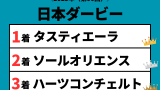 【日本ダービー】2023年の結果！払い戻しとレース成績！掲示板内・配当・着順