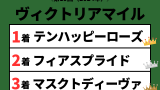 【ヴィクトリアマイル】2024年の結果！払い戻しとレース成績！掲示板・配当・着順