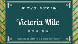 【ヴィクトリアマイル】賞金はいくら？優勝馬の賞金推移（2006年～2026年）