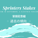 【スプリンターズステークス】安田記念の成績は？優勝・連対等の過去10年成績