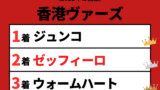 【香港ヴァーズ】2023年の結果！払い戻しとレース成績！掲示板内・配当・着順