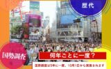 【国勢調査】何年ごとに一度やってる？次はいつ？国勢調査の歴代実施日！