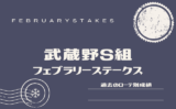 【フェブラリーS】武蔵野ステークス組の成績！フェブラリーステークスの過去10年