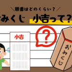 【おみくじ】小吉の順番とは？意味や解釈の簡単説明！小吉は結ぶ？持って帰る？