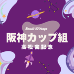 【高松宮記念】阪神カップ組の成績は?過去10年の距離短縮の傾向(優勝・連対・複勝)