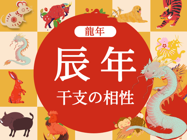 【龍年】辰年と相性の良い干支と悪い干支（2026年度版:たつどし）
