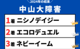 【中山大障害】2024年の結果！払い戻しとレース成績！掲示板内・配当・着順