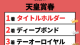 【天皇賞春】2022年の結果!払い戻しとレース成績!過去の掲示板内・配当・着順
